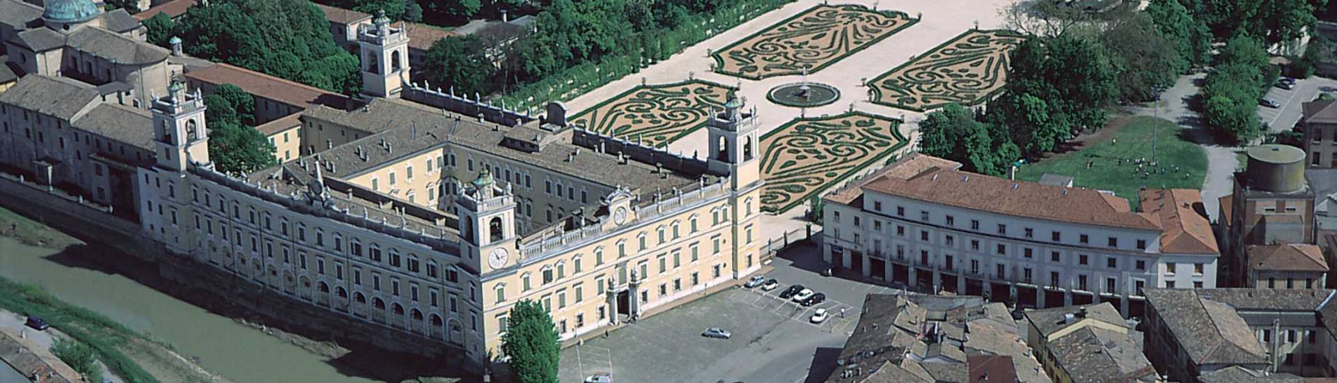 Reggia di Colorno - Reggia di Colorno - vista aerea foto di: |Provincia di Parma| - Provincia di Parma